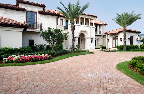 Residential Paver Driveway in Shadeland, IN